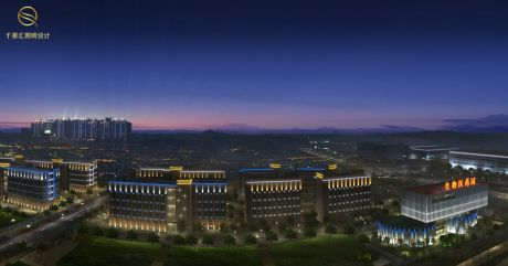 武汉光谷生物城夜景照明工程